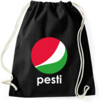 printfashion Pesti - Pepsi - Sportzsák, Tornazsák - Fekete (7328472)