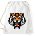 printfashion Tigris - Sportzsák, Tornazsák - Fehér (14037199)