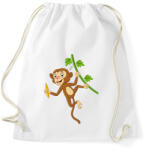 printfashion majom - Sportzsák, Tornazsák - Fehér (15765381)