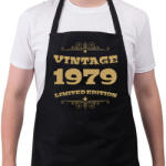 printfashion 1979 - Kötény - Fekete (4937071)