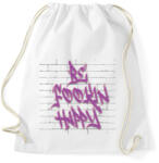 printfashion Be fookin happy - Sportzsák, Tornazsák - Fehér (7515769)
