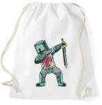 printfashion Lovag táncoló - Dancing knight - Sportzsák, Tornazsák - Fehér (4607398)