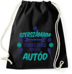 printfashion A szerszámaim - Sportzsák, Tornazsák - Fekete (13774361)