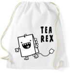 printfashion Tea Rex - Sportzsák, Tornazsák - Fehér (4001670)