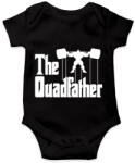 printfashion The quadfather - Baba Body - Fekete (2063234)