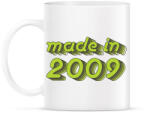 printfashion made-in-2009-green-grey - Bögre - Fehér (790399)