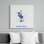 printfashion rock and roll3 - Vászonkép - Fehér (6626980)