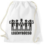 printfashion Legénybúcsú - Sportzsák, Tornazsák - Fehér (13879070)