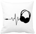 printfashion DJ love - Párnahuzat, Díszpárnahuzat - Fehér (942431)