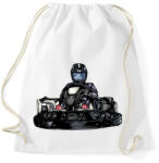 printfashion Gokart - Sportzsák, Tornazsák - Fehér (15879409)