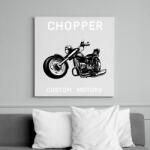 printfashion Motor - Vászonkép - Fehér (6628140)