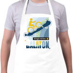 printfashion Balaton körbetekerés - Kötény - Fehér (7665659)