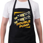 printfashion Double Pump - Kötény - Fekete (4933244)