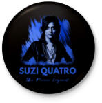 printfashion suzi quatro - Kitűző, hűtőmágnes - Fekete (3912333)