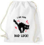 printfashion bad luck - Sportzsák, Tornazsák - Fehér (9969266)