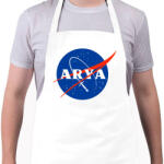 printfashion Arya Nasa - Kötény - Fehér (4906034)