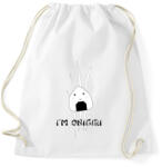 printfashion I'm Onigiri - Sportzsák, Tornazsák - Fehér (816546)