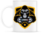 printfashion Gorilla Gamer - Bögre - Fehér (4334138)