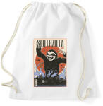 printfashion Lajhár godzilla - Sportzsák, Tornazsák - Fehér (14099652)