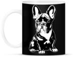 printfashion Francia bulldog - Bögre - Fekete (13763585)
