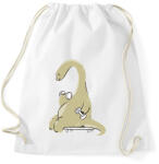 printfashion Gyúró dínó - Sportzsák, Tornazsák - Fehér (13392166)
