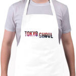 printfashion Tokyo Ghoul logo - Kötény - Fehér (4911925)