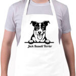 printfashion Jack Russel Terrier - Kötény - Fehér (5118180)