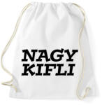 printfashion Nagy kifli - Sportzsák, Tornazsák - Fehér (2220015)