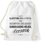 printfashion bizonyos-dolgokat-1-black - Sportzsák, Tornazsák - Fehér (781542)