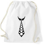 printfashion Pöttyös nyakkendő - Sportzsák, Tornazsák - Fehér (15964277)