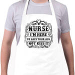 printfashion Megmentelek - Kötény - Fehér (4900093)