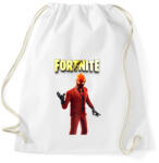 printfashion Inferno Fortnite - Sportzsák, Tornazsák - Fehér (2441916)
