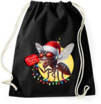 printfashion All I want for Christmas is You! - Vicces karácsonyi szúnyog - Sportzsák, Tornazsák - Fekete (15266560)