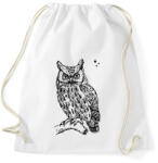 printfashion bagoly - Sportzsák, Tornazsák - Fehér (6032143)