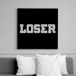 printfashion Lúzer - Vászonkép - Fekete (6647317)