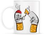 printfashion Cigaretta pár - Bögre - Fehér (12049778)