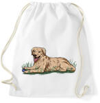 printfashion Labrador - Sportzsák, Tornazsák - Fehér (13497221)
