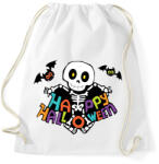 printfashion Boldog halloweent - Sportzsák, Tornazsák - Fehér (1857875)