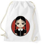 printfashion Wednesday - Addams Family - Sportzsák, Tornazsák - Fehér (11863174)