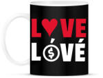 printfashion LOVE LÓVÉ 4 - Bögre - Fekete (10853841)