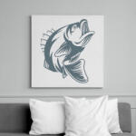printfashion Hal/fish - Vászonkép - Fehér (11122402)