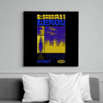 printfashion Demon - Vászonkép - Fekete (14736972)