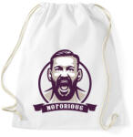 printfashion Notorious - Sportzsák, Tornazsák - Fehér (3561668)