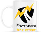 printfashion Fényt viszek az életedbe - Bögre - Fehér (6546174)