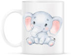 printfashion elefánt - Bögre - Fehér (14982321)