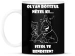 printfashion Iszol te rendesen? - Bögre - Fekete (5966767)