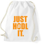 printfashion Just Hold It - Sportzsák, Tornazsák - Fehér (6005133)