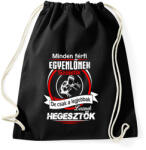 printfashion A legjobb hegesztők - Sportzsák, Tornazsák - Fekete (929658)