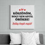 printfashion Nem adtál örökbe - Vászonkép - Fehér (16034211)