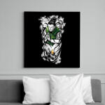 printfashion Naruto Shikamaru - Vászonkép - Fekete (16452245)